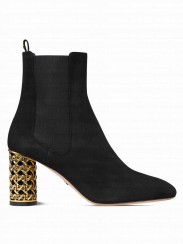 Christian Dior Women's Icon Heeled Ankle Boot Black