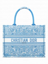 Christian Dior Medium Dior Book Tote M1286 Blue