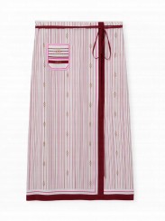 Gucci Women's Printed Silk Skirt Pink