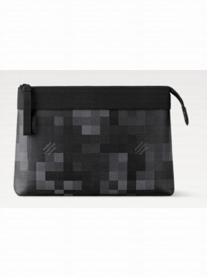 Louis Vuitton Pochette Voyage Souple M14926 black