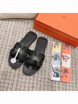 Hermes Oran Flat Slide Sandals 2023 Collection 054