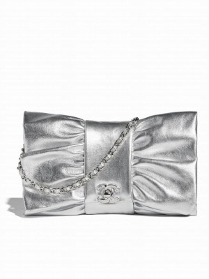Chanel Clutch AS5129 Silver