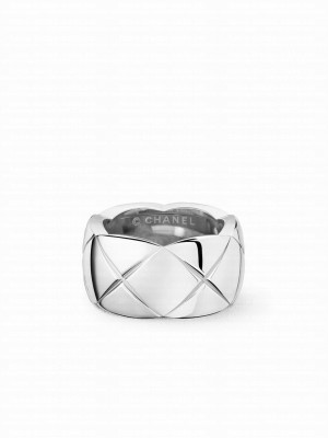 Chanel Coco Crush Ring Silver