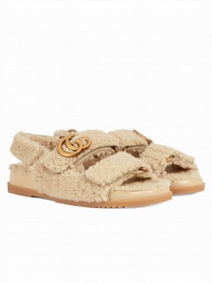 Gucci Women's Double G Sandals 771060 Cream