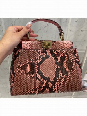 Fendi Python Peekaboo Mini Bag 01