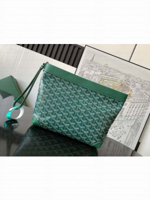 Goyard Conti pouch Green