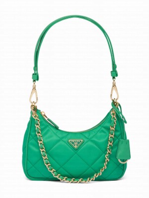 Prada Re-Nylon Mini-Bag 1BC204 Green