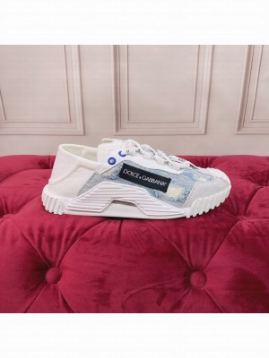 DOLCE & GABBANA NS1 SLIP ON SNEAKERS IN MIXED MATERIALS 2022 030
