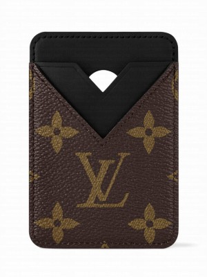 Louis Vuitton Magnetic Card Holder M13185 Black