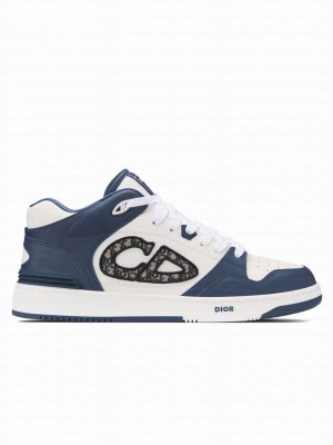 Christian Dior Unisex B57 Mid-Top Sneaker Dark Blue