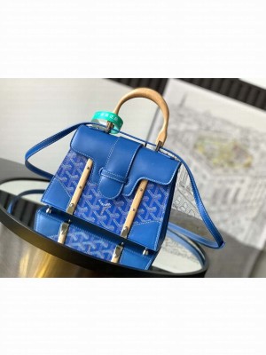 Goyard Saïgon Structuré Mini Bag Blue