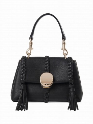 Chloe Penelope Mini Soft Shoulder Bag Black