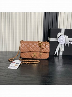 Chanel samll Flap Bag AS5759 Camel