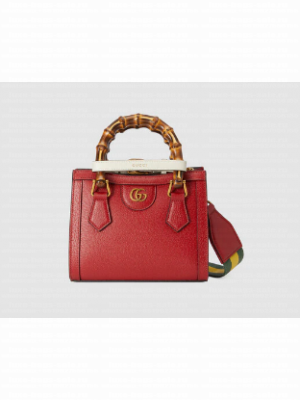 Gucci Diana mini tote bag 702732 red