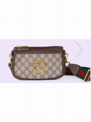 Gucci Blondie GG mini bag 724599 brown