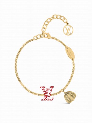 Louis Vuitton Women's LV x YK LV Iconic Infinity Dots Bracelet