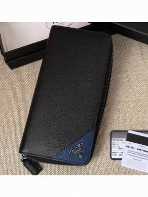 Prada Leather Men's Document Holder Wallet 2ML317 2M1317 22