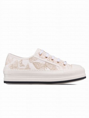 Christian Dior Women's Walk'n'Dior Platform Sneaker Golden