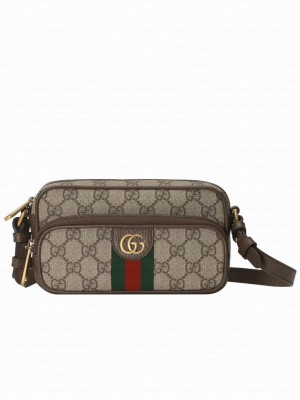 Gucci Ophidia Mini Bag 722557 Dark Coffee