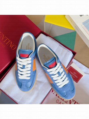 Valentino Garavani Upvillage Crosta sneaker in split leather 05 2025
