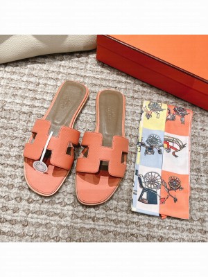 Hermes Oran Flat Slide Sandals 2023 Collection 069