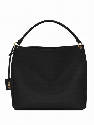 Saint Laurent Hobo Shoulder Bag 635266 Black