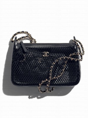 Chanel Clutch With Chain AP4572 Black