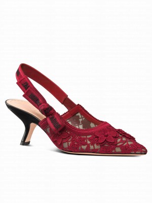 Christian Dior Women's J'adior Slingback Pump Red