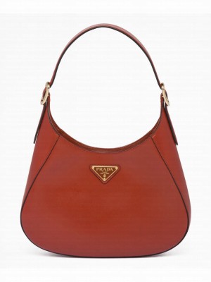 Prada Leather Shoulder Bag 1BC179 Red