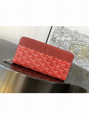 Goyard Matignon GM Wallet Red