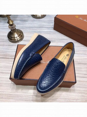 Loro Piana Summer Walk Suede Calf Skin