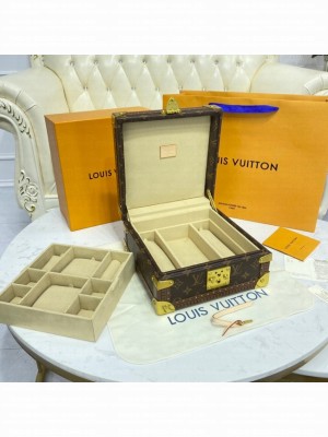 Louis Vuitton NICE JEWELRY CASE M44185 cream