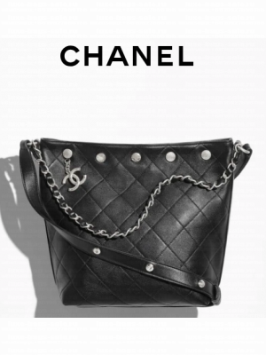 Chanel LARGE BUCKET BAG AS5406 Black