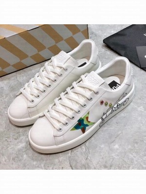Golden Goose Graffiti White Calfskin Sneaker Spring/Summer 2021 Collection 40