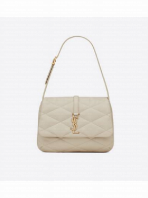 SAINT LAUREN LE 57 HOBO SHOULDER BAG IN QUILTED LAMBSKIN 698567 ANTIQUE VINTAGE