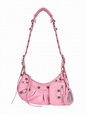 Balenciaga Le Cagole XS Shoulder Bag Pink