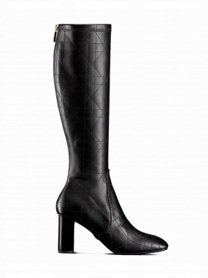 Christian Dior Women's D-Shadow Heeled Boot Black