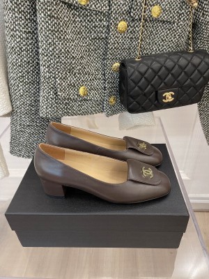 Chanel 6CM Vintage Pumps Coffee Spring 2022 Collection