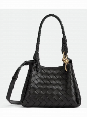 Bottega Veneta Small Parachute 796569 black