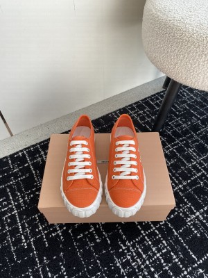 Miu Miu Canvas sneakers orange