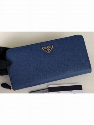 Prada Leather Zip Around Wallet 1ML506 02
