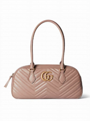 Gucci GG MARMONT MEDIUM TOP HANDLE BAG 795218 Dusty rose