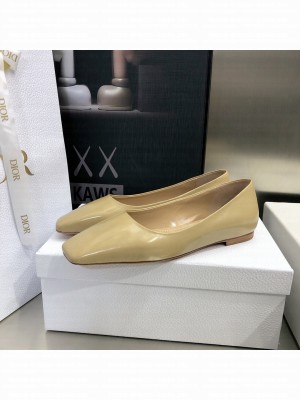Christian Dior Fantastique Calfskin Ballerinas Beige Flat 2022 Collection