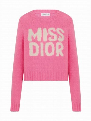 Christian Dior Women's Miss Dior Sweater Pink