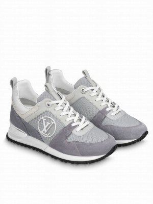 Louis Vuitton Women's Run Away Sneaker 1ABW54 Gray