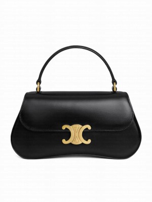 Celine Teen Celine Lola In Shiny Calfskin Black