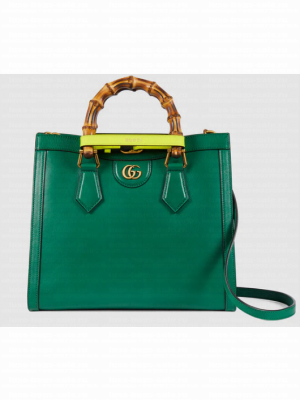 Gucci Diana small tote bag 660195 Emerald