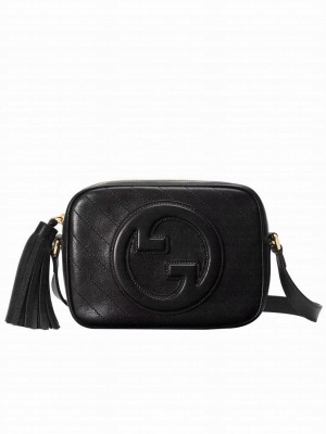 Gucci Blondie Small Shoulder Bag 742360 Black
