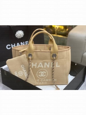 Chanel SHOPPING BAG AS3257 apricot