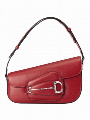 Gucci Horsebit 1955 Shoulder Bag 764155 Red